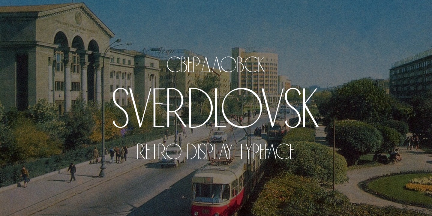 Sverdlovsk Font preview